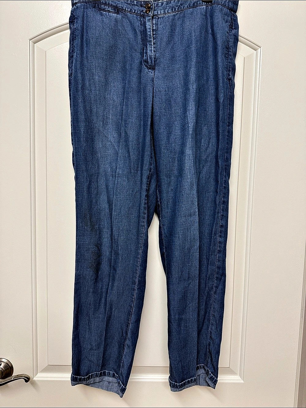 J. Jill Blue Ankle Pants Size 12